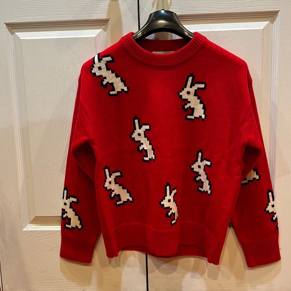 Tory Burch | Sweaters | Nwot Tory Burch Cashmere Rabbit Sweater | Poshmark
